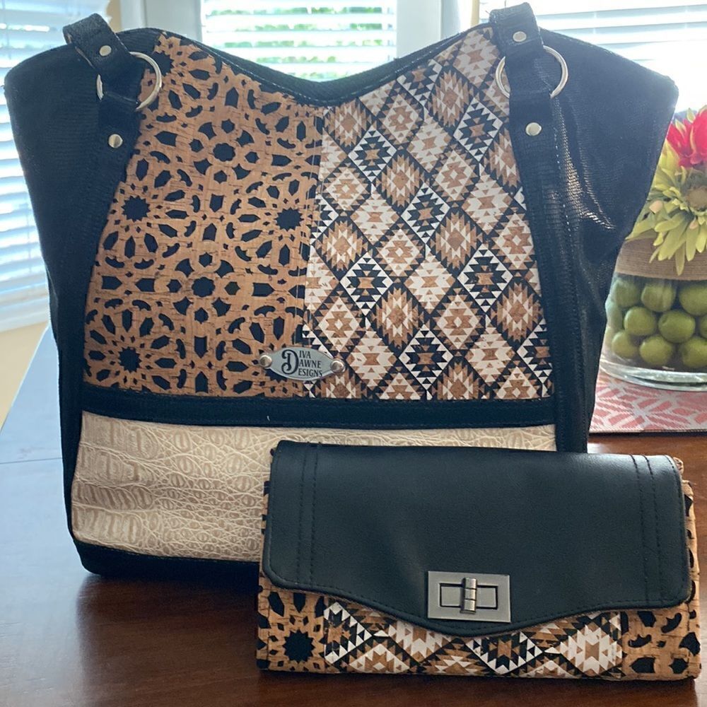Handmade Shoulder Purse With Wallet - Picture 9 of 10